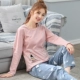 Đặc biệt hàng ngày đồ ngủ mùa xuân và mùa thu của phụ nữ quần dài tay cotton giản dị kích thước lớn dễ thương phụ nữ dịch vụ mùa đông bộ lanh mặc nhà