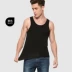 Vest nam Modal XL cotton Kiểu dáng thể thao bó sát bó sát phần mỏng chạm đáy áo mùa hè - Áo vest cotton