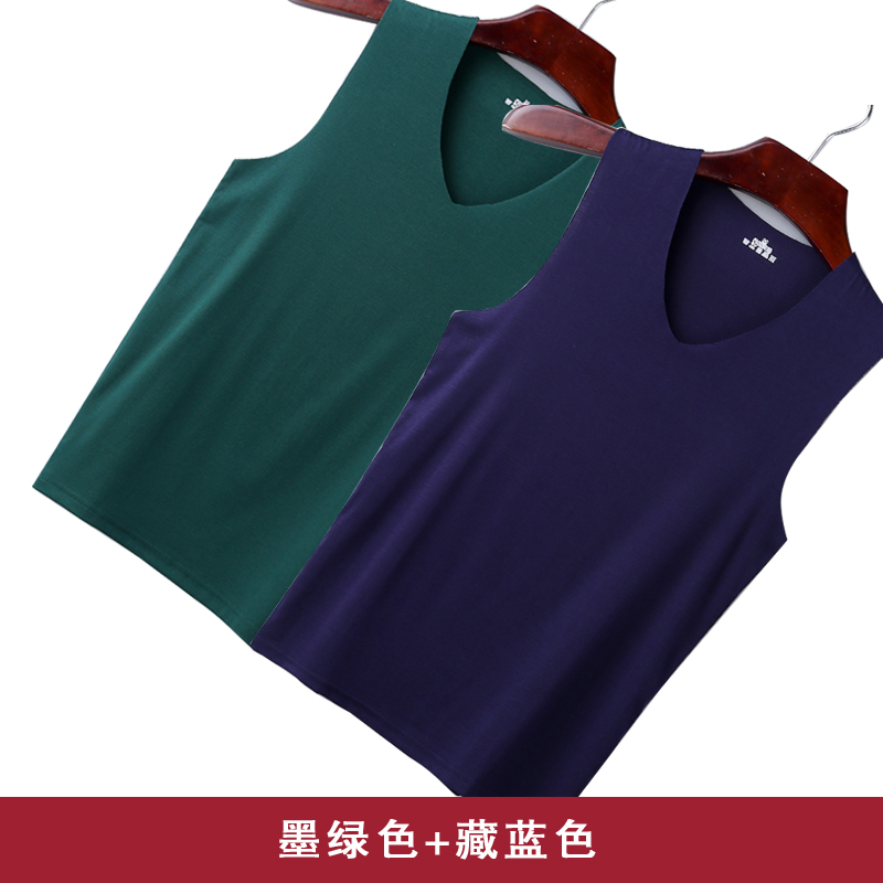 Đánh dấu vest nam dây băng V cổ áo-sửa chữa ediphon kiểu mùa hè không tay T-shirt chặt chẽ đàn hồi tập thể dục rộng vai đáy T-shirt