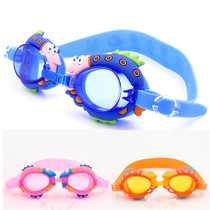 Childrens special waterproof anti-fog mirror Song wave 2-9 years old male and female children baby cartoon eel swimming goggles