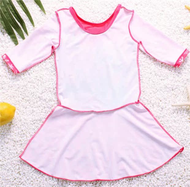 Áo tắm cho trẻ em Nữ công chúa Váy cho bé gái Chia tay dài - Bộ đồ bơi của Kid đồ bơi cho bé gái 12 tuổi