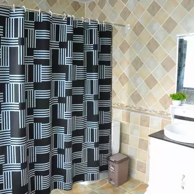 Bathroom waterproof thick bath cord shading curtain bathroom warm partition blocking curtain curtain curtain