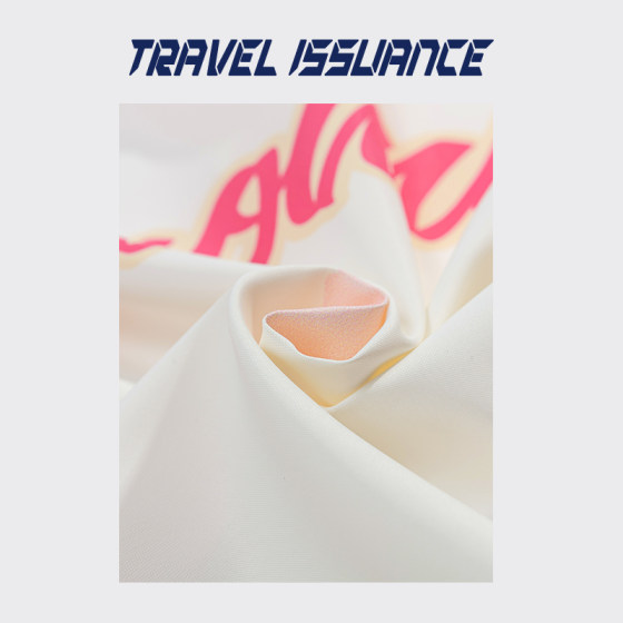 TRAVELISSUANCE 나만의 꽃을 키우세요 일본 복고풍 꽃 편지 프린트 루즈한 반팔 셔츠