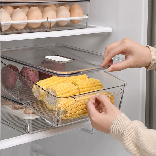 Ящик для пельмени -заморозить замороженные многослойные пельмени пельмени яиц -холодильник Специальная коробка для сохранения овощей.