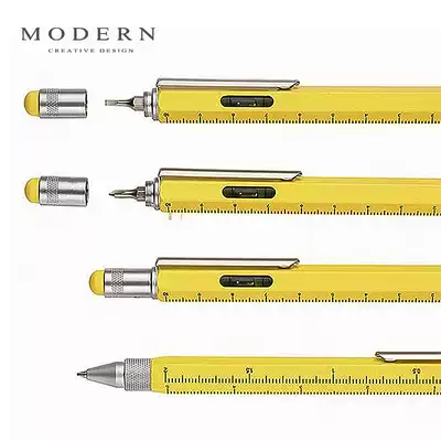 Germany Modern imported multi-function tool pen metal pen holder high-end ballpoint pen water-based ballpoint pen touch signature pen