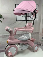 Розовый тормоз, съемное ограждение, батарея с музыкой