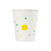 100 pieces of disposable paper cups for household use commercial tea cups hot and cold drinks cola milk tea coffee cups