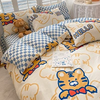 Непослушный тигр XYL [100%цельная хлопчатобумажная ткань]