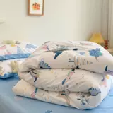 Детский хлопковый комплект, пододеяльник для мальчиков, мультяшная простыня, 4 предмета, 3 предмета