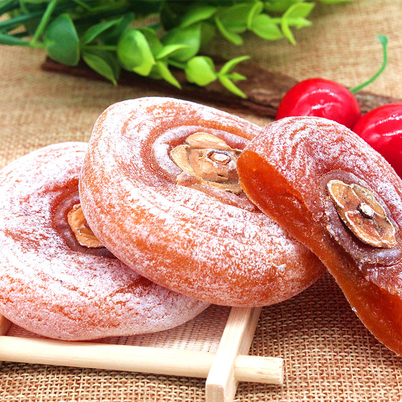 Garden Persimmon Cake Persimmon Cake Small Package Sefuling Peeled Persimmon Cake Grade 5 Farmhouse Homemade bulk Packaged Bulk Packaging