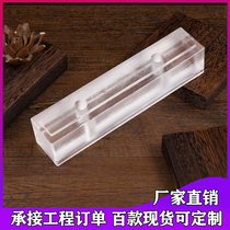 Perforated glass brick bubble brick square glass partition wall toilet bathroom Crystal brick hot melt pickling transparent brick