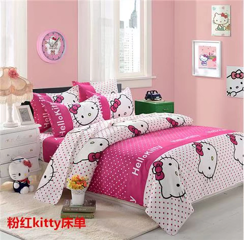 Khăn trải giường bằng vải cotton đơn màu đỏ đôi lớn 1,5m1,8 m 2.0 giường 100% cotton dày