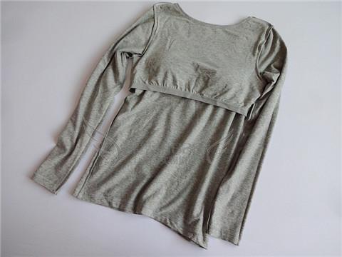 Cotton đai ngực ngực đồ ngủ dài tay mùa xuân và mùa thu nữ bra một cơ sở đồ lót nhà thể thao yoga áo thể dục đồ mặc nhà cao cấp