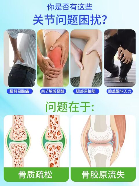 Tomson By-Health Collagen Chondroitin Calcium Tablets Joint Protection Gift Box Middle-aged Men and Women Adults Calcium Supplement Genuine