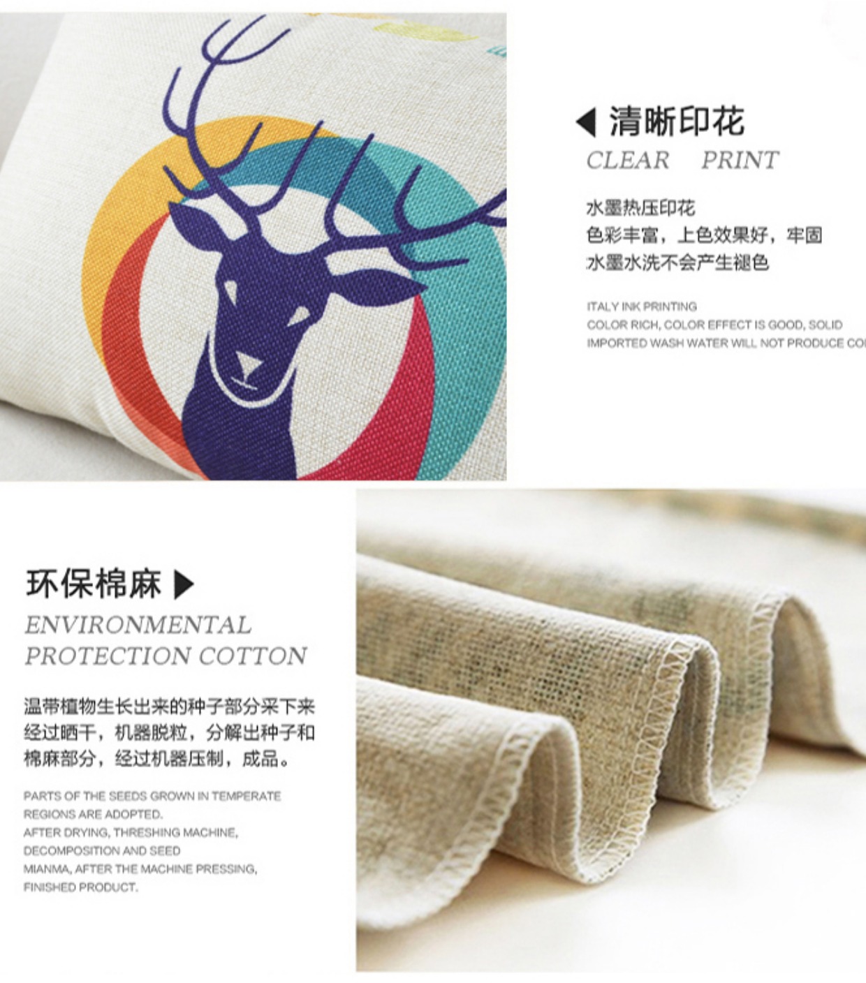 Gối cotton và vải lanh Bắc Âu đệm sofa văn phòng thắt lưng phòng khách gối IKEA ôm gối không lõi đơn giản gối tựa văn phòng