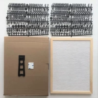 Белый, 30×40см