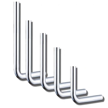 Squatting toilet stainless steel flushing pipe squatting foot pedal stool flushing valve 7-shaped L-shaped drainage pipe 32m elbow with 304