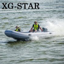  Xinguang XG-STAR rubber boat thickened inflatable boat 4-person 6-person assault boat Hard bottom fishing boat High-speed rescue boat