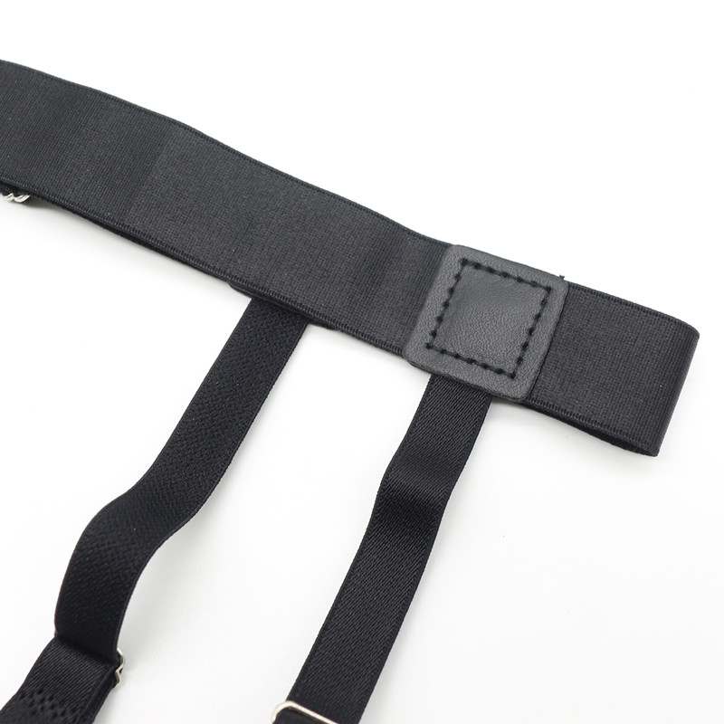 Unisex chính thức mặc cổ áo trắng phù hợp với áo sơ mi kẹp áo chống nhăn chống trơn trượt dây nịt cơ thể co dãn