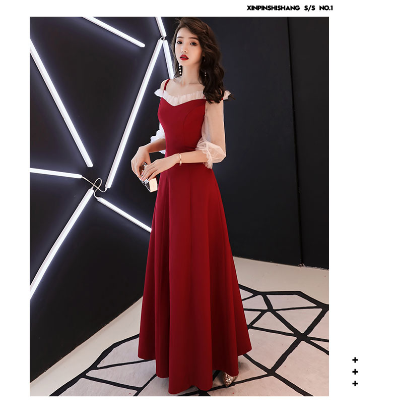 Robe de soirée      manchon de lanterne - Ref 3212323 Image 16