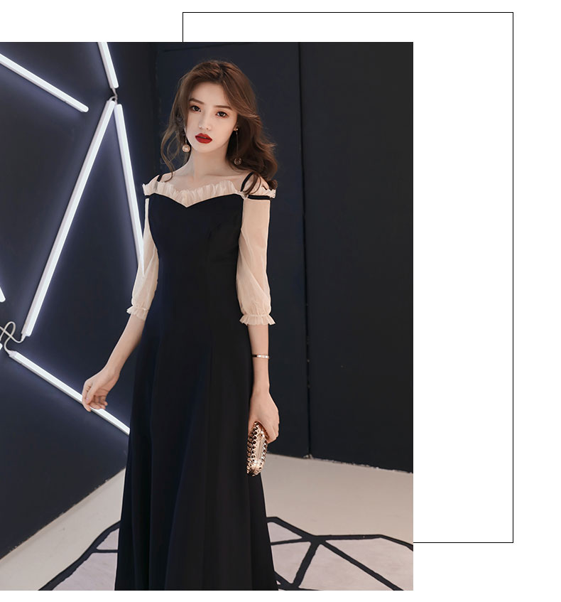 Robe de soirée      manche bouffante - Ref 3213379 Image 23