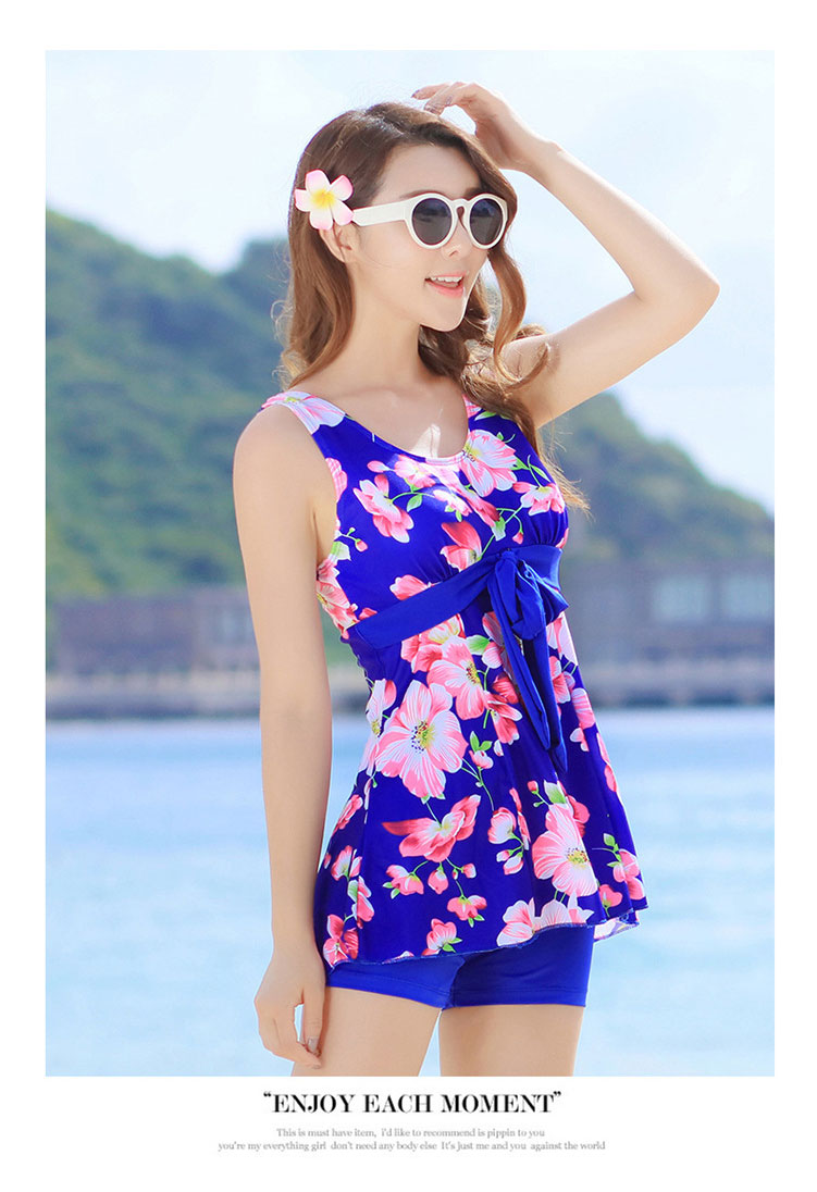 Kích thước lớn đồ bơi nữ bảo thủ chia mỏng mỏng bụng trung niên cộng với chất béo XL chất béo mm mẹ váy đồ bơi Số hàng hiển th