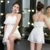 Áo tắm nữ bảo thủ bó sát bụng thon gọn gợi cảm của sinh viên Hàn Quốc nhỏ tươi 2018 mới nữ hot hot hồng Bộ đồ bơi One Piece