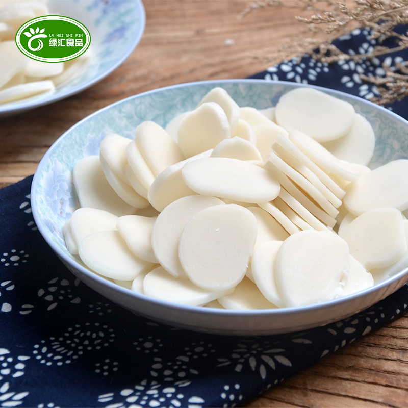 Hometown Taste Green Sink Ningbo Special production New Year Cakes Sliced White Rice Cake Sliced 4 catty