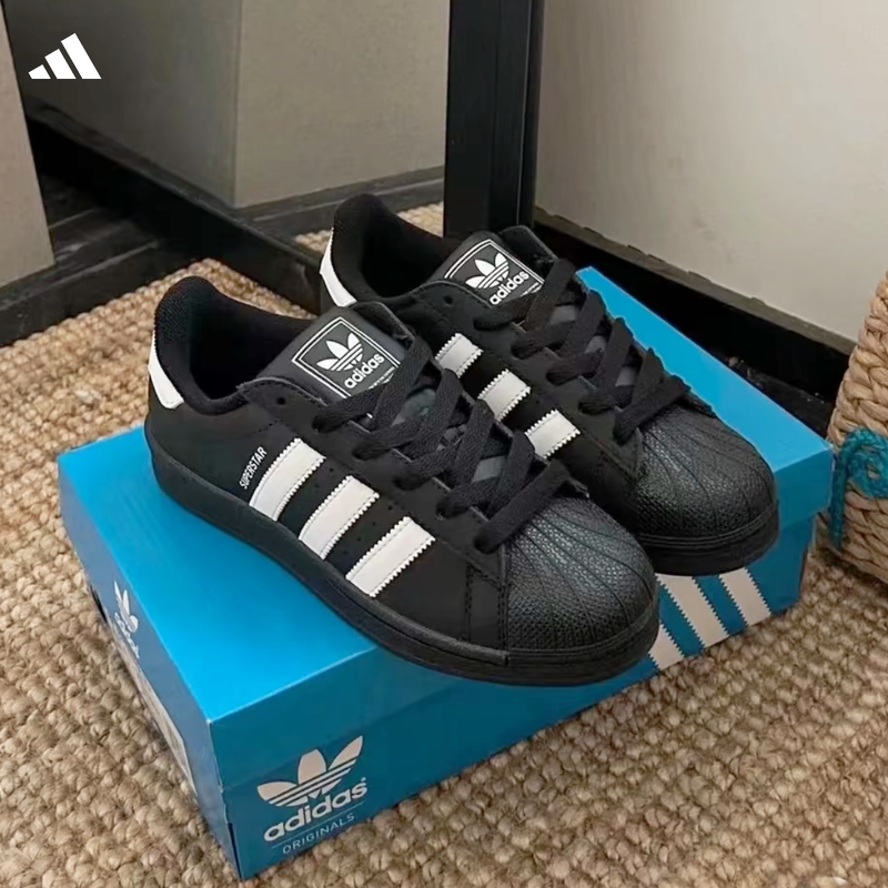 Adidas Originals Superstar 2 Adidas Shell-Toe Women's Shoes Black and White Sneakers Jh9977 Adidas Originals Superstar 2 Adidas Shell-Toe Women's Shoes Black and White Sneakers Jh9977