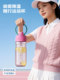Qigutang Children's Water Bottle, Special for Students Going to School, Sports Spray-Type Water Bottle, Outdoor Portable Straw Cup for Girls
