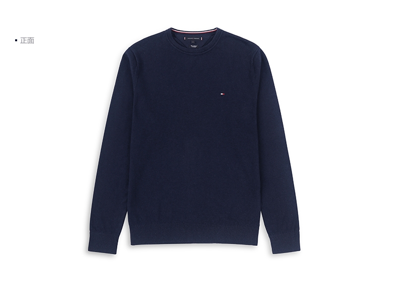 Áo len cổ lọ nam TOMMY HILFIGER 2018 mùa thu và cổ tròn -MW0MW07854OW áo nam
