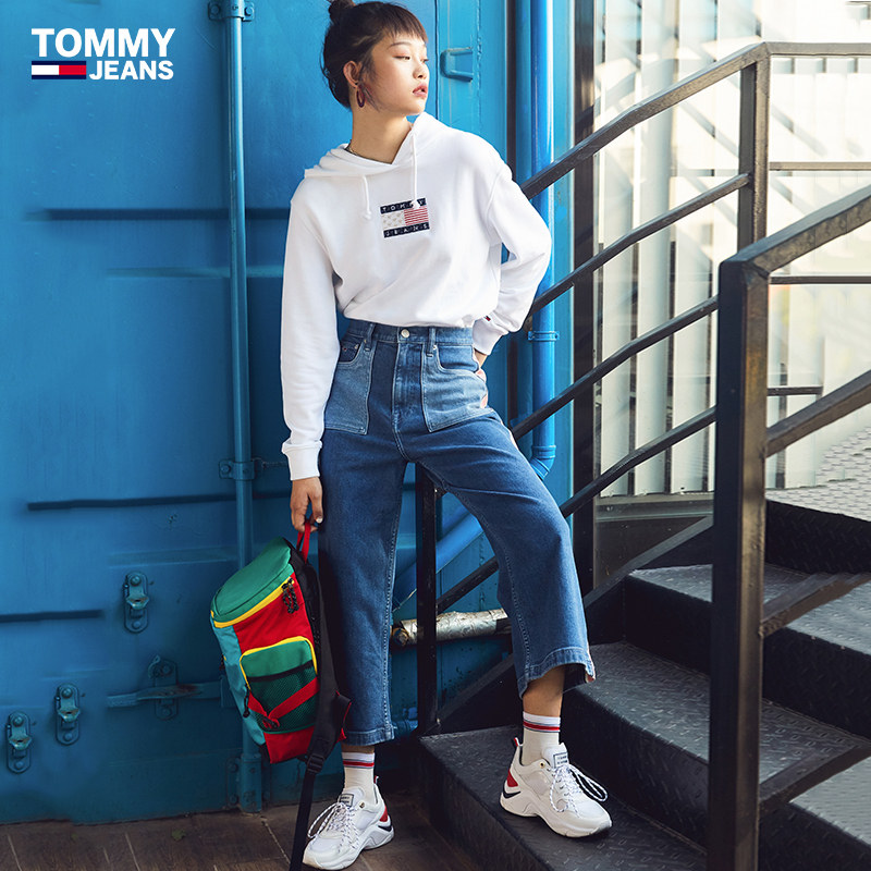 Купить TOMMY JEANS женщины мода хлопок 