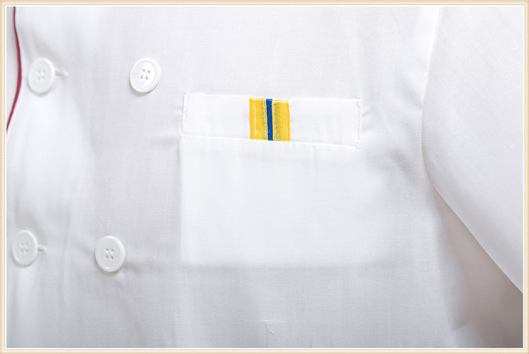 Veste chef cuisinier en coton - Ref 1909308 Image 19