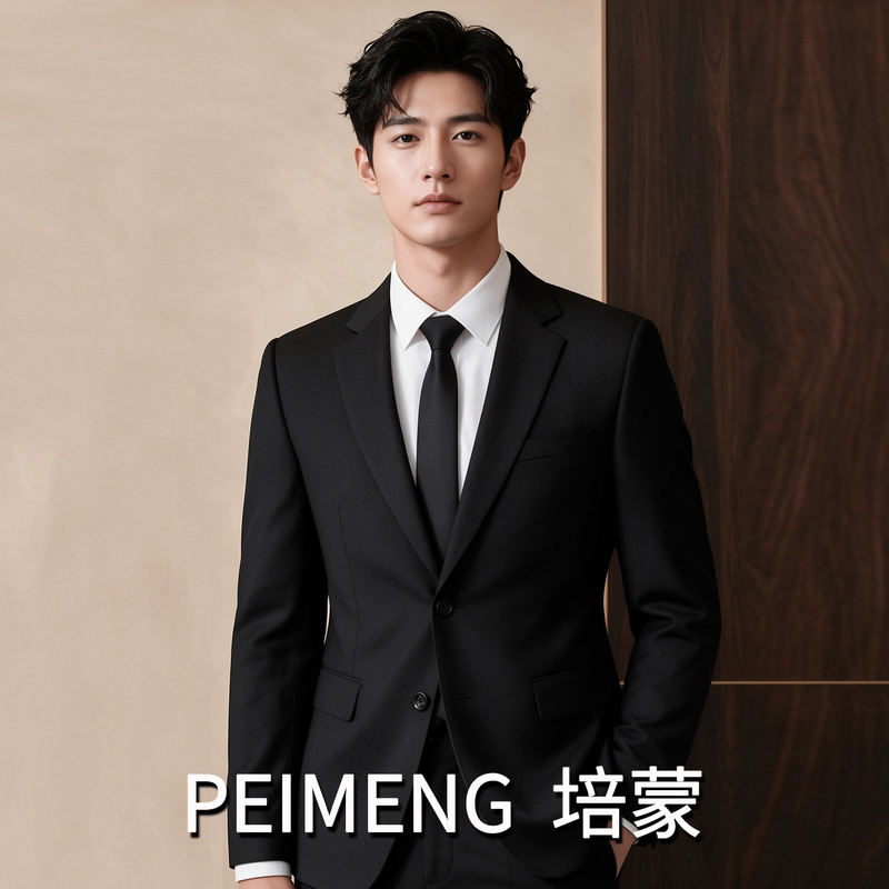 Men's Slim-Fit Business Suits, Professional Formal Wear for Male College Students, Business Interview Suits, Groomsmen Suits, Annual Sales Exceed 10,000 Men's Slim-Fit Business Suits, Professional Formal Wear for Male College Students, Business Interview Suits, Groomsmen Suits, Annual Sales Exceed 10,000