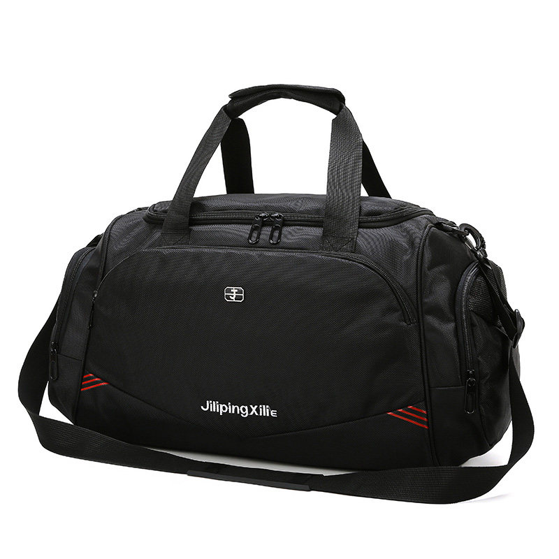 Travel bag Male large capacity portable business travel bag Short-distance business boarding bag Shoulder bag Female duffel bag