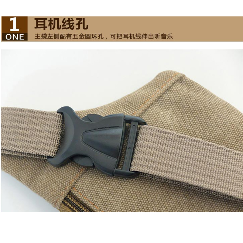 Túi vải mới chạy thể thao ngoài trời giải trí đa chức năng nam và nữ gần gũi với túi điện thoại di động siêu mỏng đai đeo hông chạy bộ