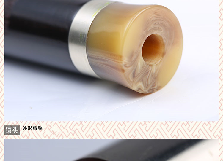 Ximagubau người mới bắt đầu thổi dọc bắt đầu mun C xuống B nói chung cầm tay chuyên nghiệp chơi nhạc cụ nhỏ - Nhạc cụ dân tộc đàn cầm cổ