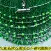 Hand-woven double-strand racket line vigorously horse fish guard solid universal positioning stainless steel double-ring fish cage net