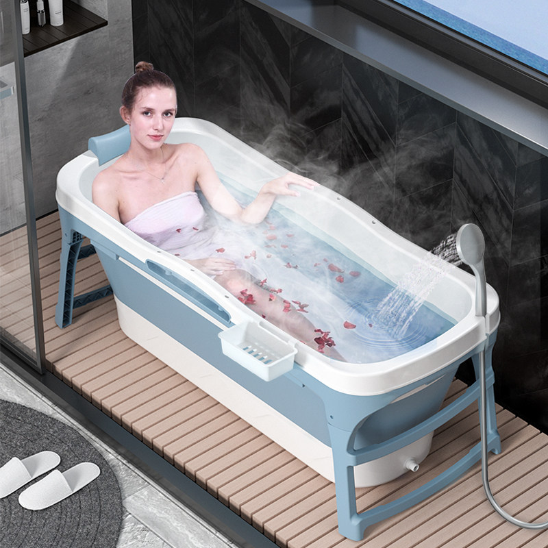 Adult folding bubble bath tub Bath Barrel Adults Bath Tub Larger children Home Bath Tub Full Body Bath Tub