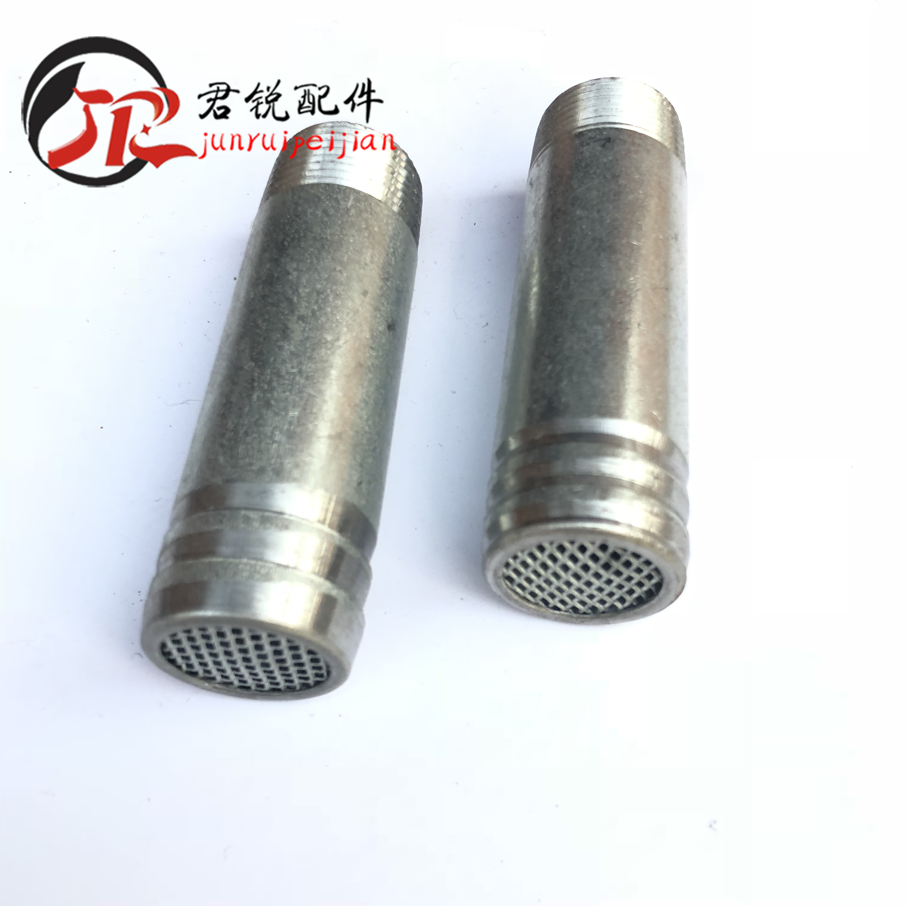 Truck dripping brake Car sprinkler accessories Water tank plus water port plus net direct double male screw Iron galvanized four six points