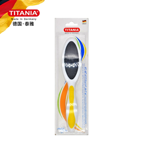 TITANIA/泰雅 Грубая и тонкая поверхностная поверхность с двойным шлифовальным устройством для ног до мертвой кожи Calluses 锉 3040b