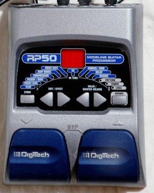 Used digitech RP50 RP70 rp90 rp80 Electro-mechanical guitar with pedals and Drums