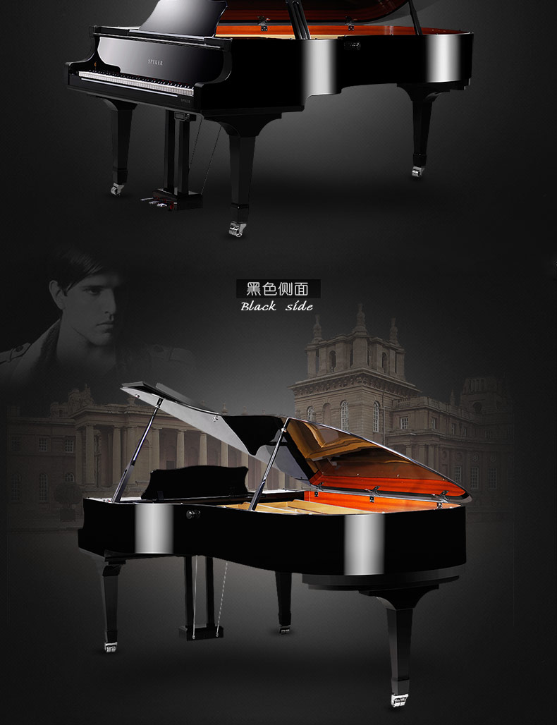 SPYKER British Spyker Hiệu suất cao grand piano 268 giao hàng grand piano sang trọng đàn piano cơ giá rẻ
