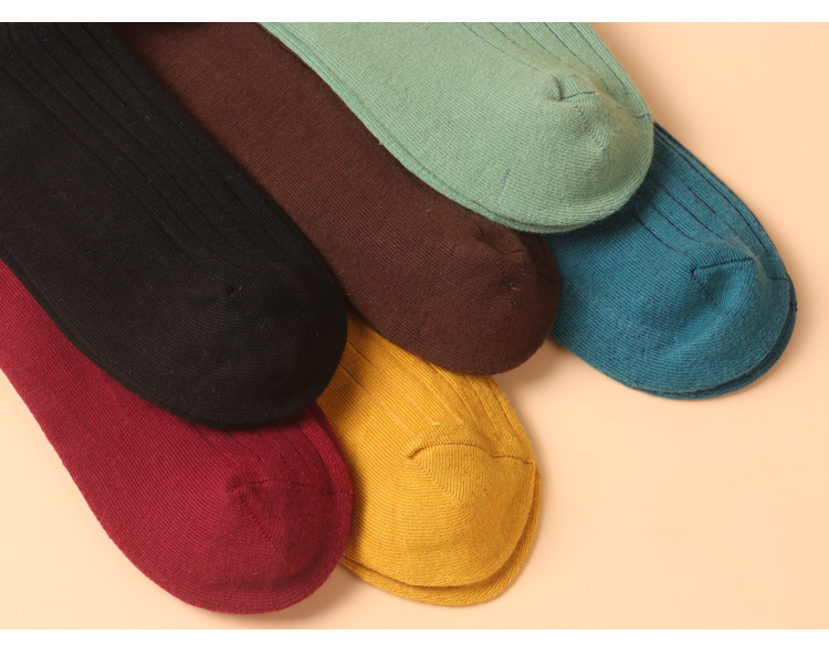 Quần tất nữ ống cotton mùa xuân và mùa thu mùa đông cotton nữ vớ không hôi chân không phai màu xu hướng vớ sinh viên vớ dài