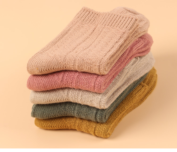 Phụ nữ mùa thu và mùa đông retro dày ống ống dày mềm ấm ấm dài eo thể thao vớ cotton đơn giản quần tất đồ lót