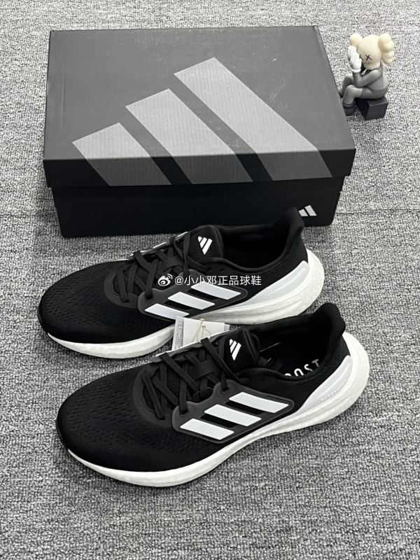 Adidas Genuine Pure Boost 23 Wide Men's and Women's Mesh Sports Running Shoes If4839