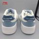 Li Ning sneakers ເກີບຜູ້ຊາຍ 2024 summer ແບບໃຫມ່ Yuanbao ເກີບກິລາຕ່ໍາເທິງເກີບຫນັງ breathable ເກີບສີຂາວສໍາລັບຜູ້ຊາຍ