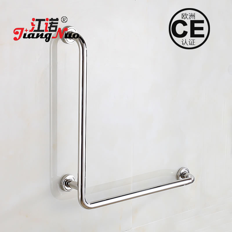 Type L Bathroom Safety Armrest Stainless Steel 304 Thickened Mirror Makeup Room Handle Seniors Children Anti-Slip Anti Slip