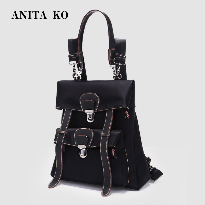 American Boomer Double Shoulder Bag Women 2022 New Fashion 100 Hitch Canvas Personality Theft Prevention Student Travel Single Shoulder Bag