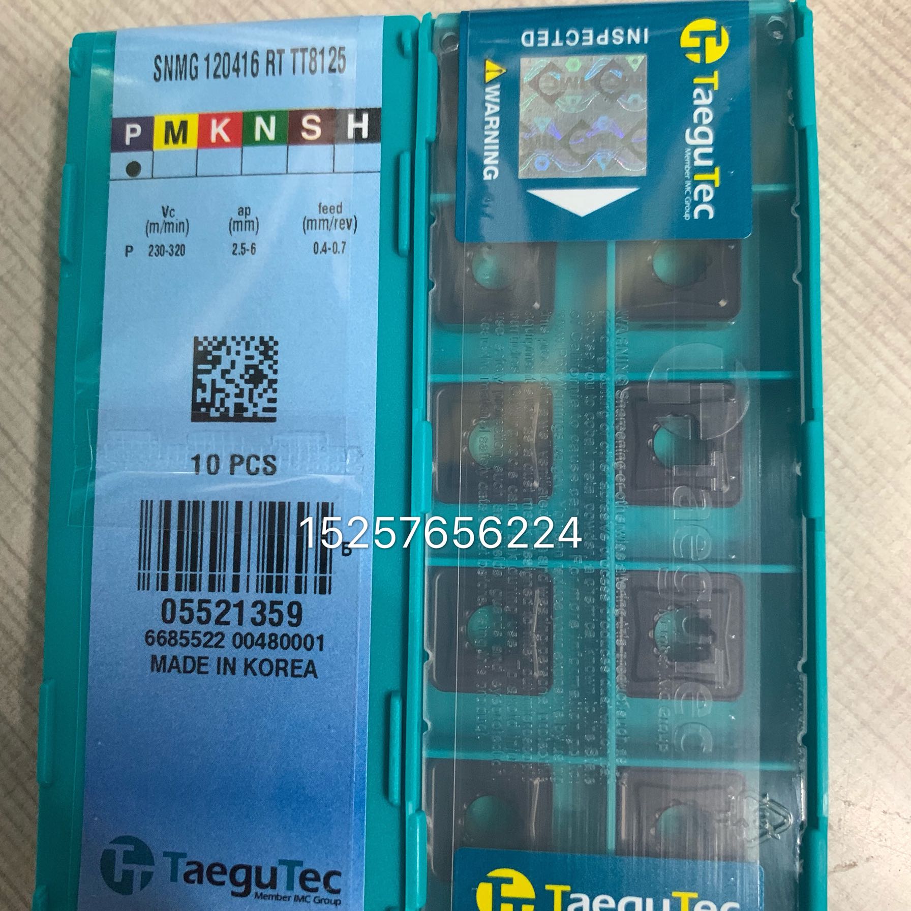 Teguk CNC blade SNMG120416 RT TT8125B TT8020 full product order